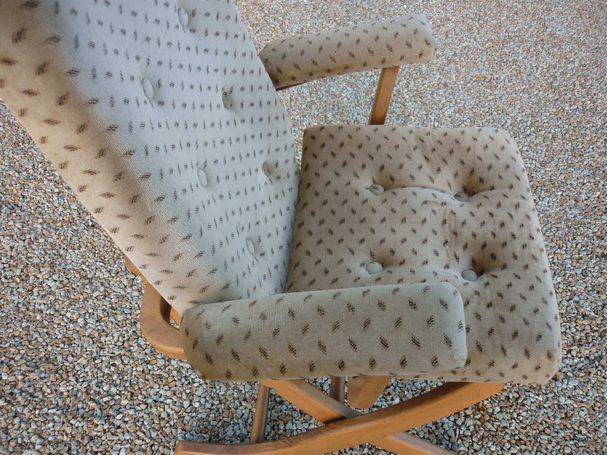 Armchair POLY_X, relax from the 50s