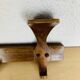 Bruno Paul art deco wall coat rack for Deutsche Werkstätte Hellerau
