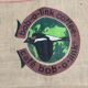Colombian coffee burla burlap bag Bob O Link home decor cushion makeover