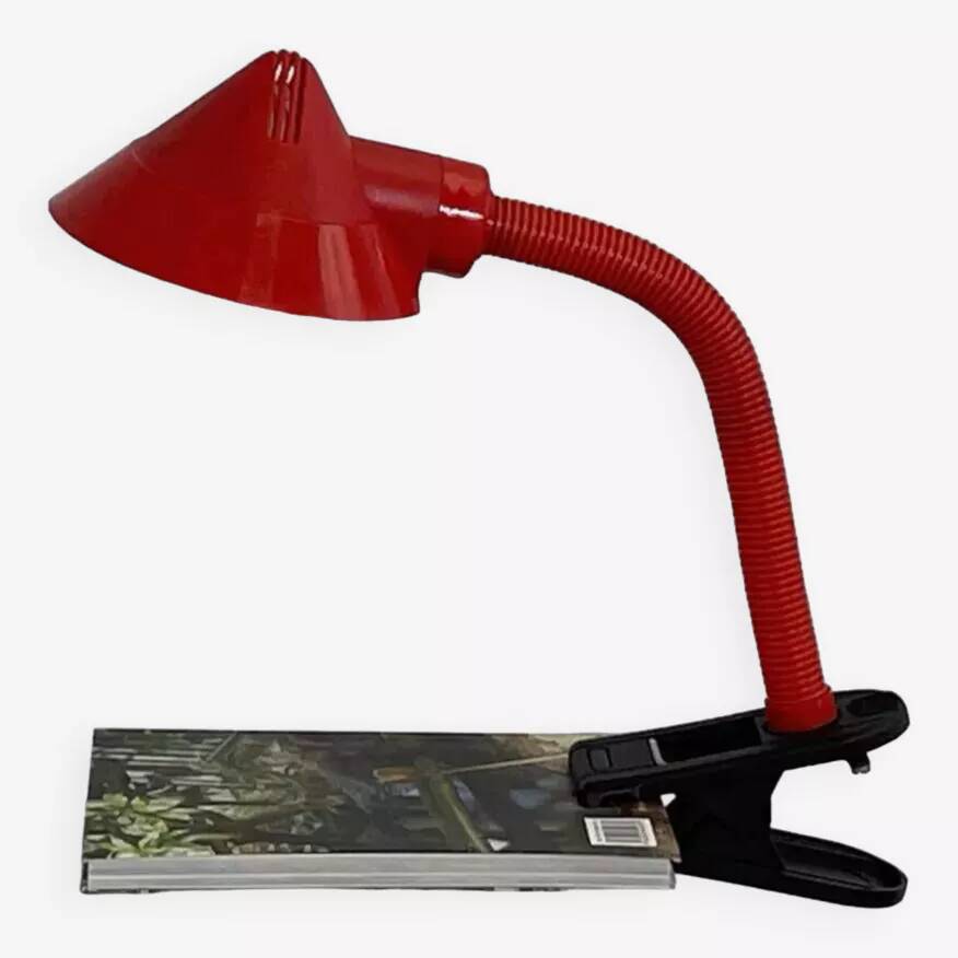 Vintage articulated clamp lamp