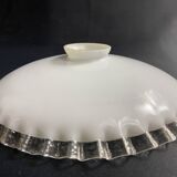 White opaline lampshade late 19th early 20th century