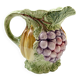 Majolica Italy slip pitcher