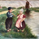 "Un air de pipeau devant le moulin"