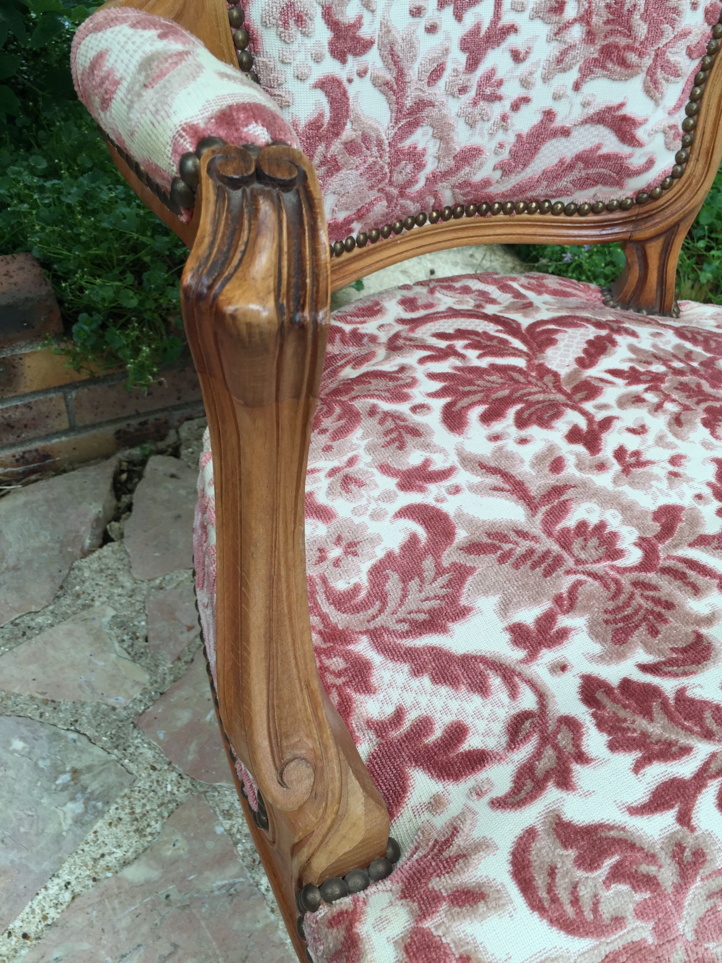 Fauteuil ancien Louis XV