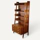 Vintage Italian wooden library - 1960s