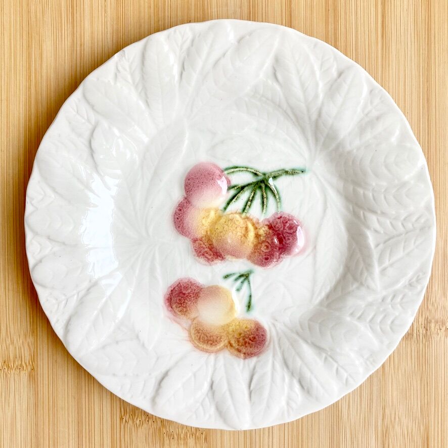 Barbotine Sarreguemines plates