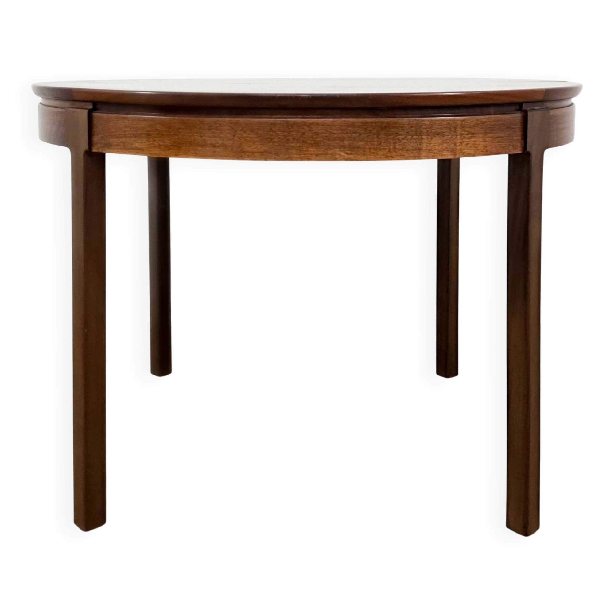 Scandinavian extendable dining table by Jacques Hauville - 1970