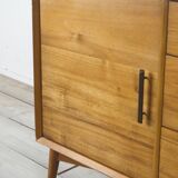 Midcentury scandinavian walnut sideboard