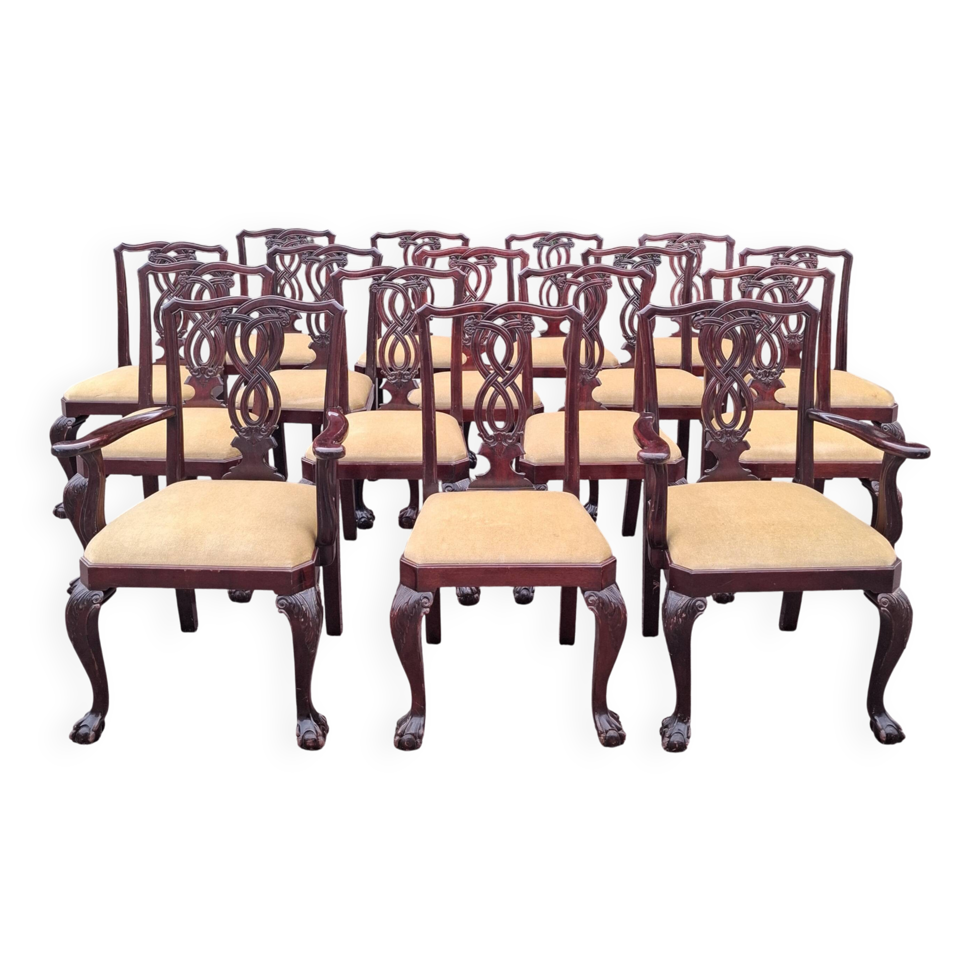 Chippendale style chair sets