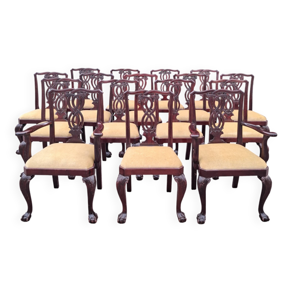Lots de chaises de style Chippendale
