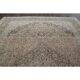 1970s Vintage Persian Handknotted Wool Orange Oversize Area Rug 290x370