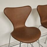 Ensemble de tabourets de bar Arne Jacobsen par Fritz Hansen