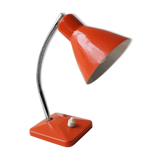 Orange desk lamp from the 1960s
