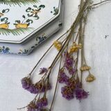 Piedestal earthenware coaster Lallier Moustiers