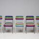 Ensemble de cinq chaises pour enfants IKEA Färgglad