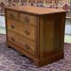 Commode anglaise en noyer début XXème