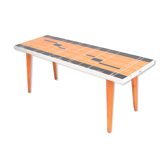 Table des années 1970 Veb Holzbearbeitung Riesa Allemagne