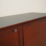 Mahogany cabinet, Danish design, 1970s, manufacturer: PMJ Viby J