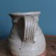 Jug, milk jug signed, Oletta pottery, Corsica