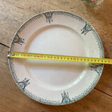Plat rond vintage