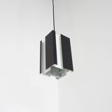 Black and White Metal Pendants by Jan Hoogervorst for ANVIA, 1960s