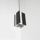 Black and White Metal Pendants by Jan Hoogervorst for ANVIA, 1960s