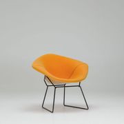 Diamond Chair – Yellow Upholstery - Harry Bertoia