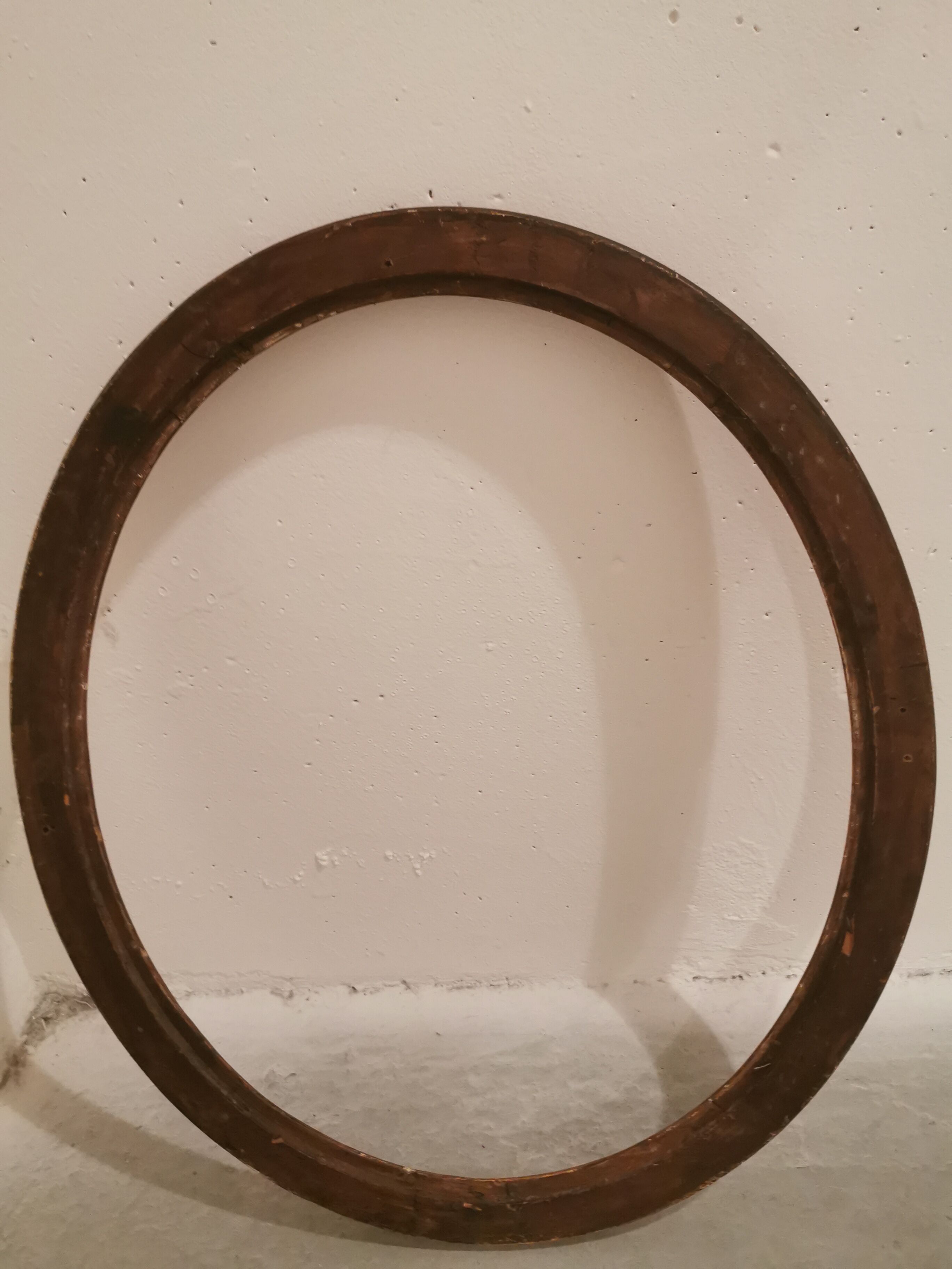 Old gilded wood frame