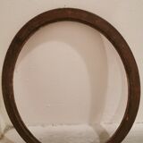 Old gilded wood frame