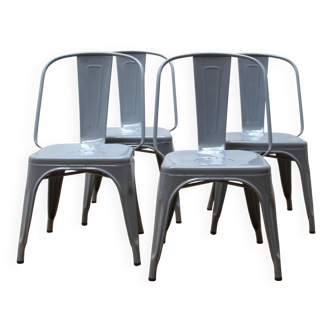 Set of 4 Tolix chairs