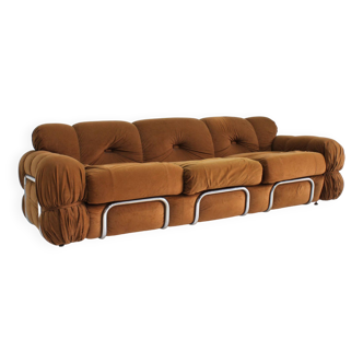 Vintage Italian 3 seater sofa 1970s