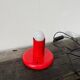1970 Kama Keur red metal lamp