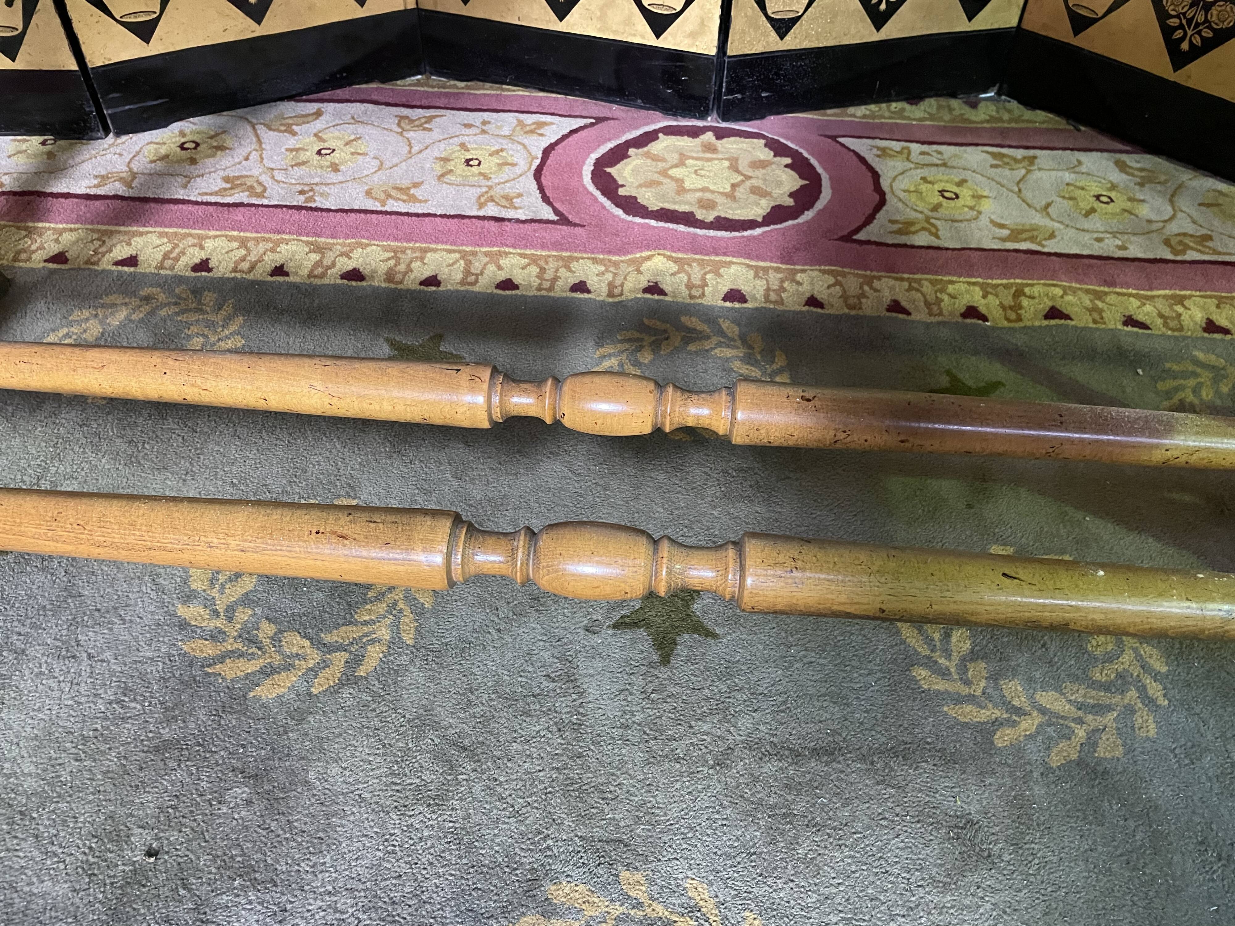 English style flat desk in leather