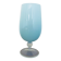 Pale blue opaline vase, opalescent glass, 1960s 70s