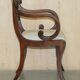 Fauteuil de bureau vintage style Regency Gillows