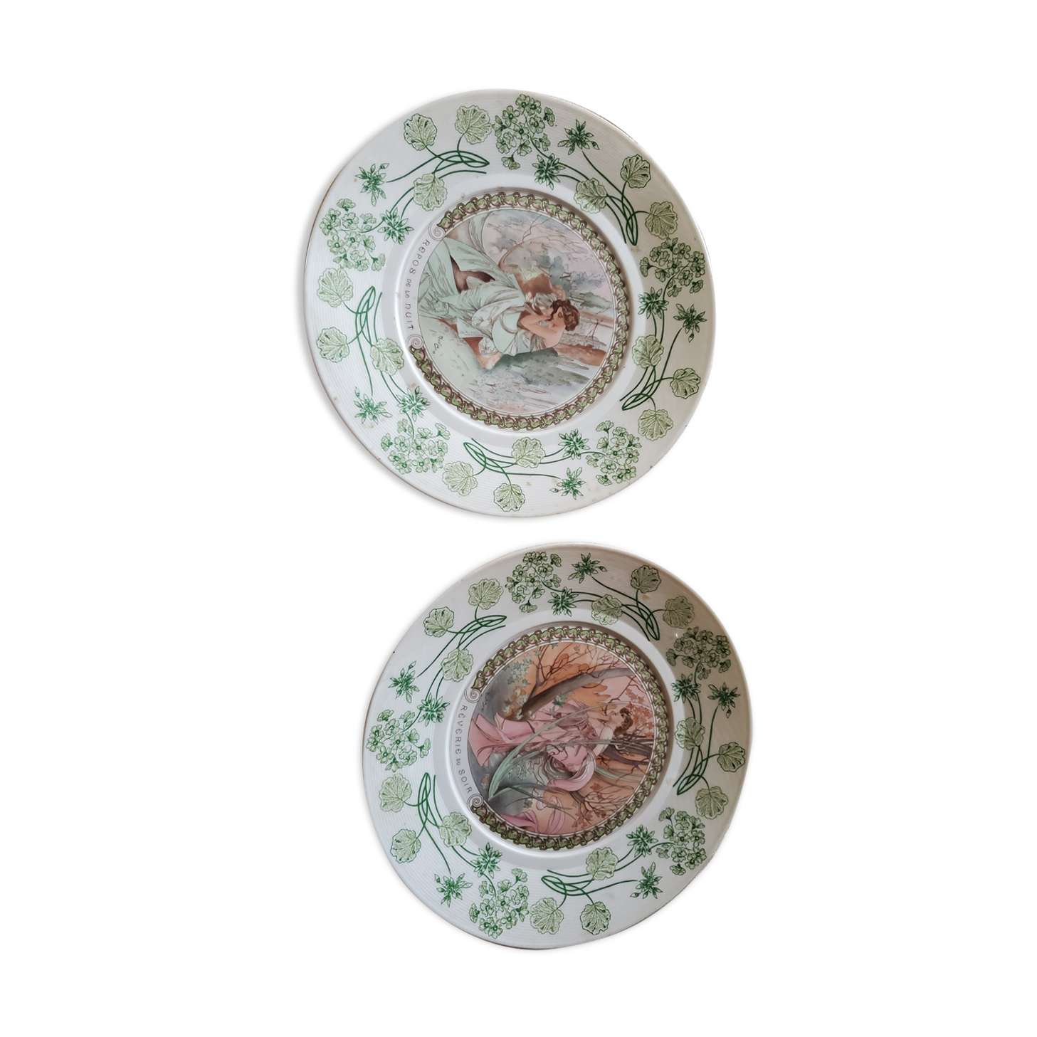 Assiettes Mucha