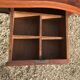 Louis XV-style mahogany desk