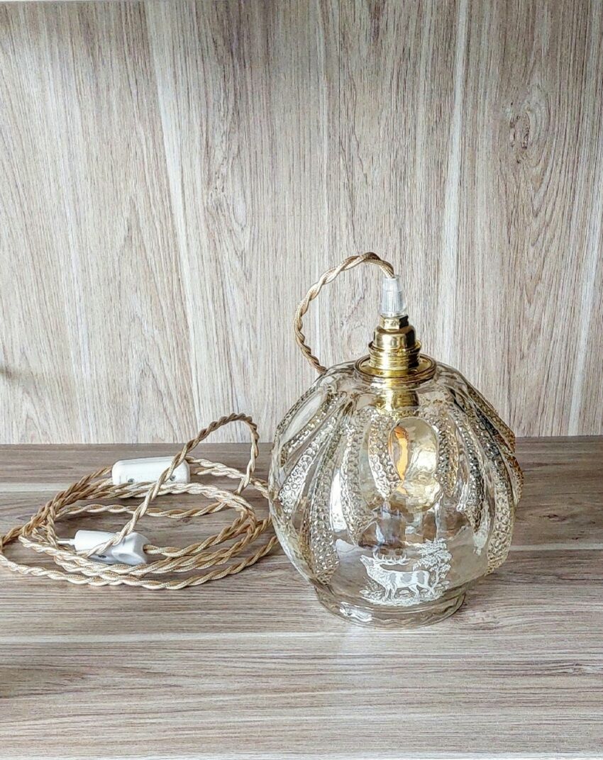 Baladeuse globe vintage
