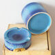 antique karel ceramic cigar box, with ashtray lid, 60s