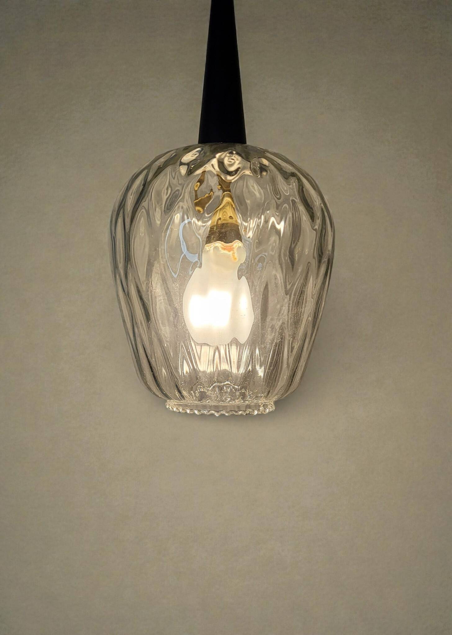 Glass pendant, 1960s