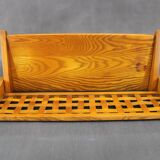 1960s Oak Folding Shelf By ULUV , Czechoslovakia