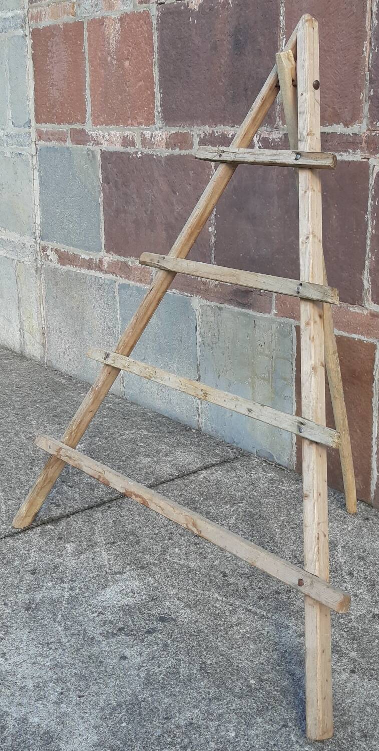 Folding ladder for olive trees. (Spain, 1940s/50s)