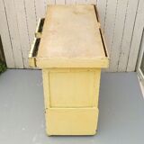 Parisian log furniture vintage kitchen