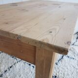 Renovated wooden table