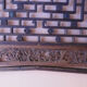Panneau ancien en bois sculpté de style oriental