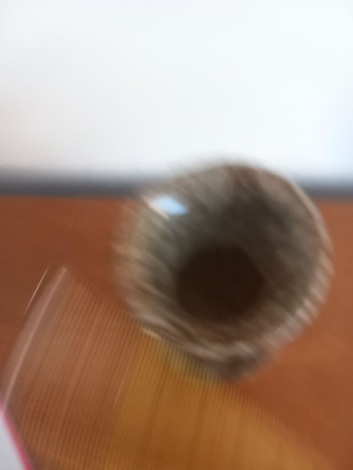 Vintage Artisanal Vase in Speckled Ceramic – Handmade (H 14cm)