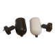 Appliques obus bicolore