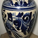 Vintage korond glazed terracotta pottery vase