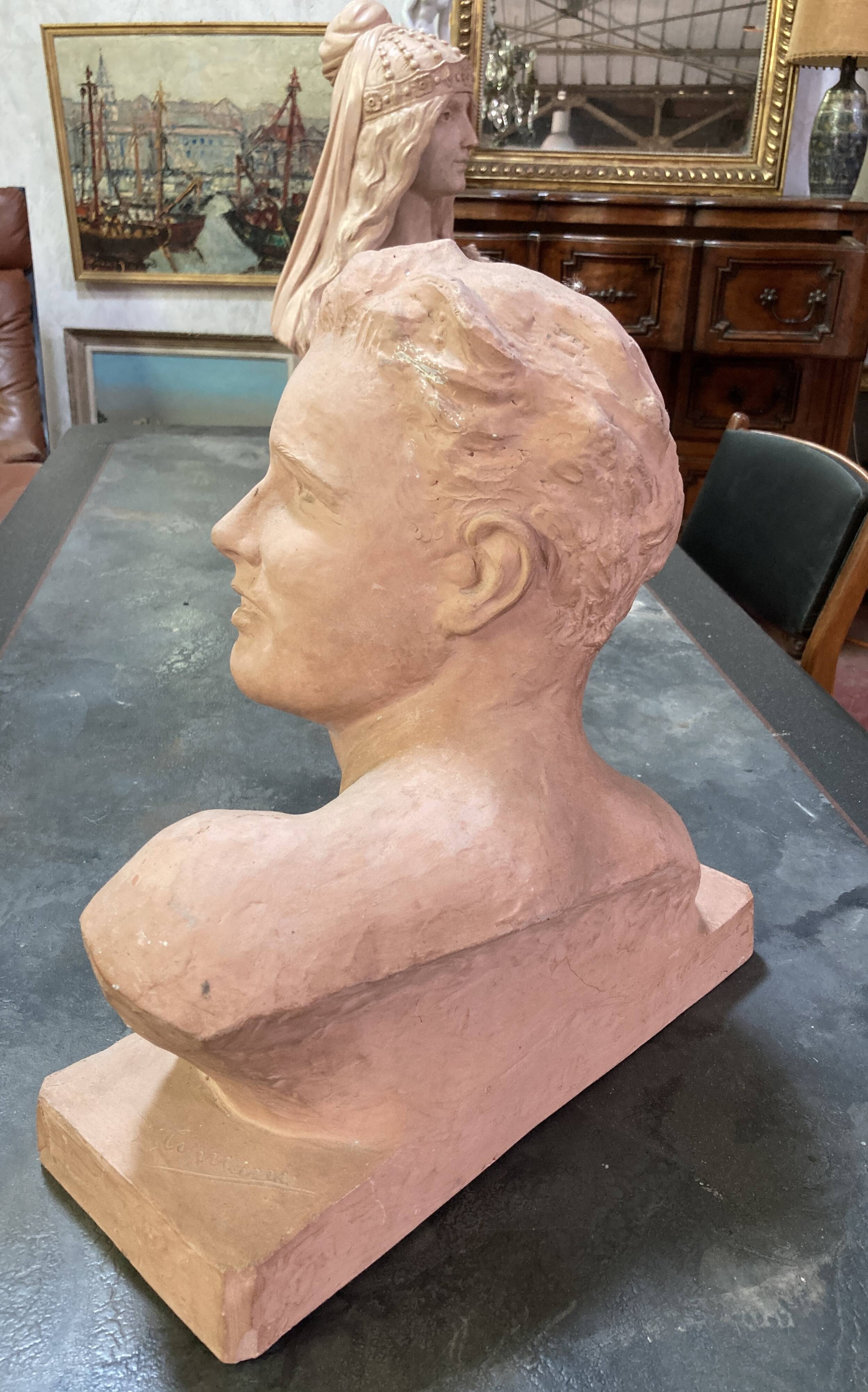 Sculpture - Bust of a young man