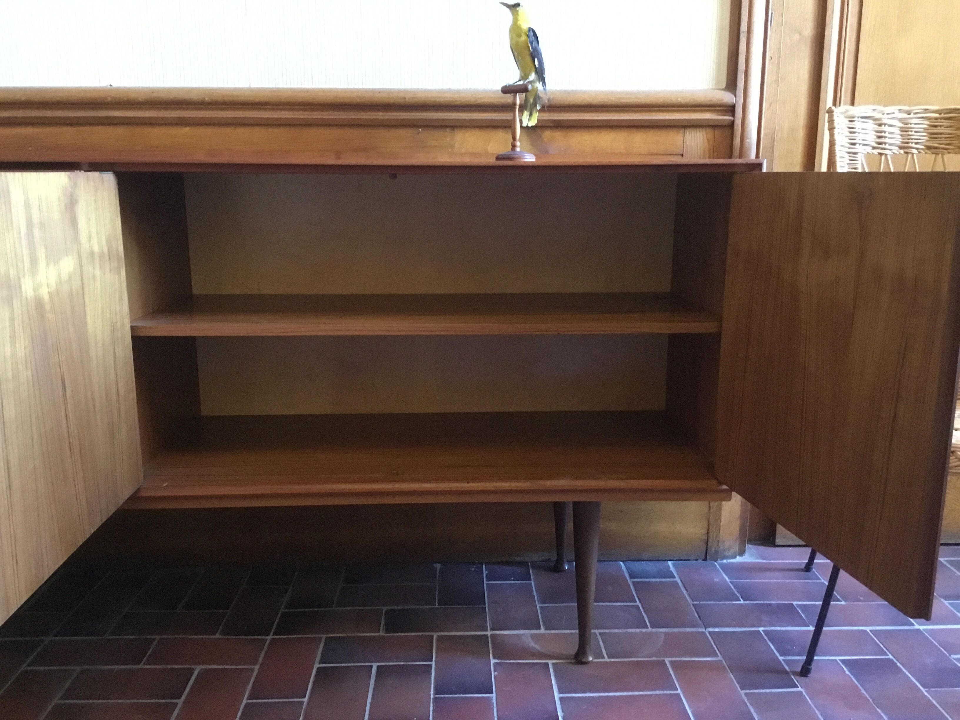 Scandinavian sideboard in teak design